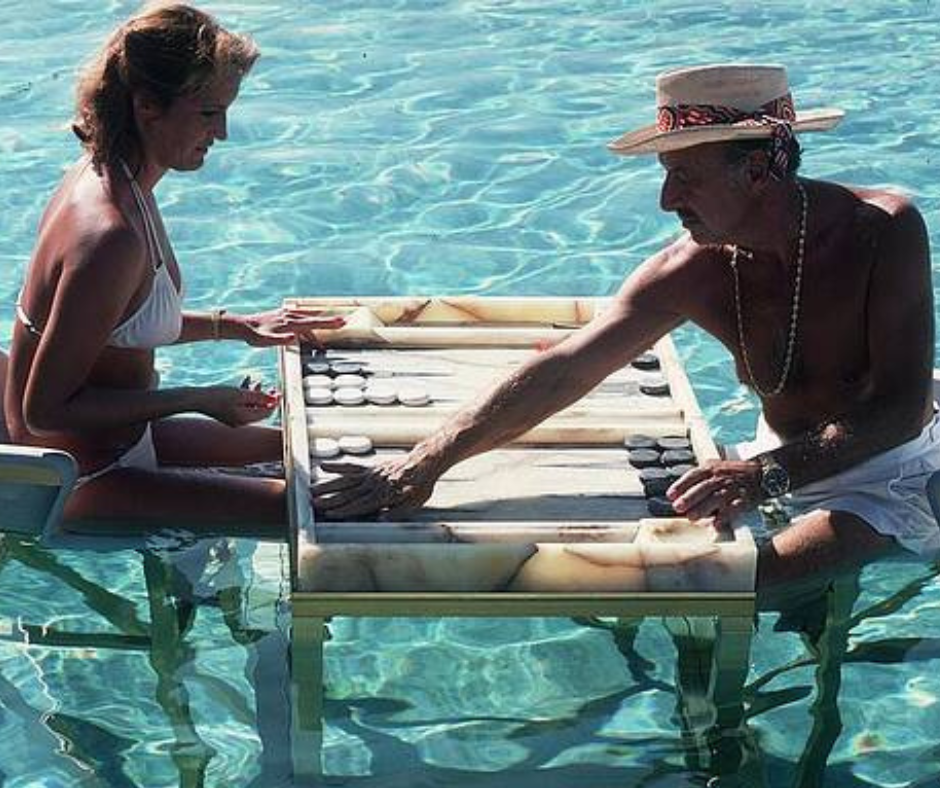 A Brief History of Backgammon in High Society